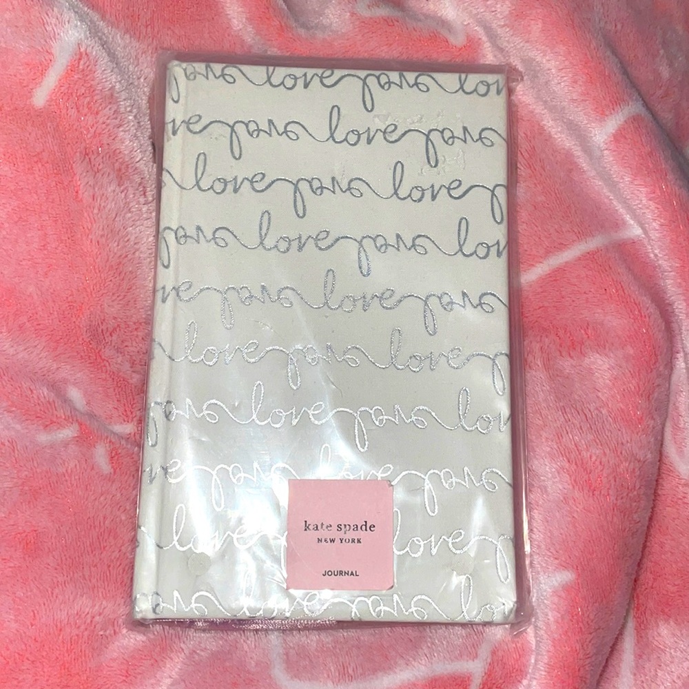 Kate Spade I Love You Bridal Journal w Lilac Tassel!
